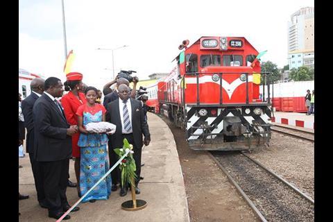 A non-stop passenger service linking Yaoundé to Douala was introduced on May 5 (Photo: Camrail).